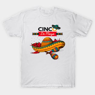 CINCO DE MAYO T-SHIRT CELEBRATION GIFT T-Shirt T-Shirt T-Shirt